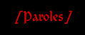 Paroles